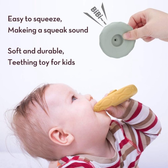 Baby Stack & Nest Toys, Soft Stack, Rings Stacker, Baby Sensory Teether Toys - Picture 7 of 9